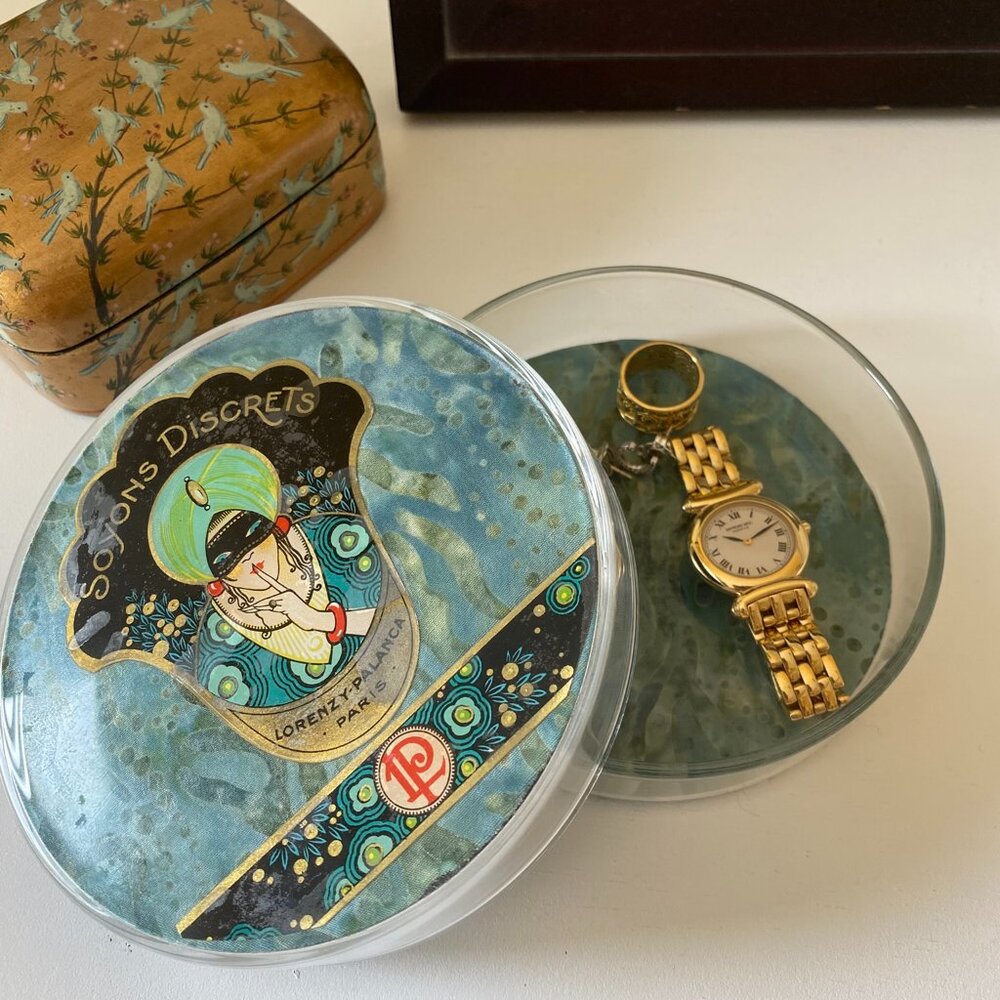 Decoupage Jewelry Box Trinket Box Vanity Tray